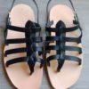 sandales nu-pied noire femme